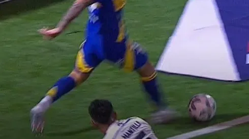 La polémica en el gol de Aguirre.