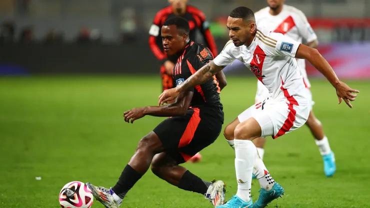 Perú y Colombia se enfrentaron en Lima.