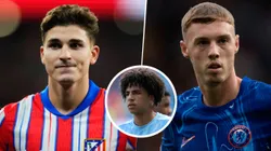 Julián Álvarez y Cole Palmer se fueron del Manchester City y Rico Lewis les fue con todo.