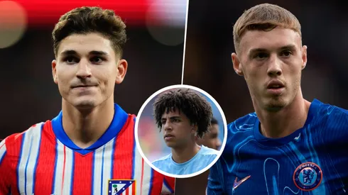 Julián Álvarez y Cole Palmer se fueron del Manchester City y Rico Lewis les fue con todo.