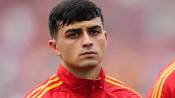 Pedri, mediocampista de la selección de España.