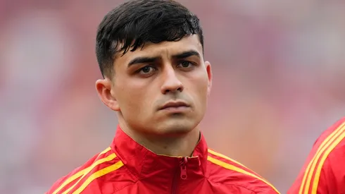 Pedri, mediocampista de la selección de España.