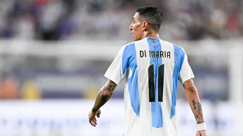 Ángel Di María en la Selección Argentina.