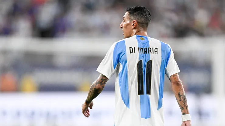 Ángel Di María en la Selección Argentina.