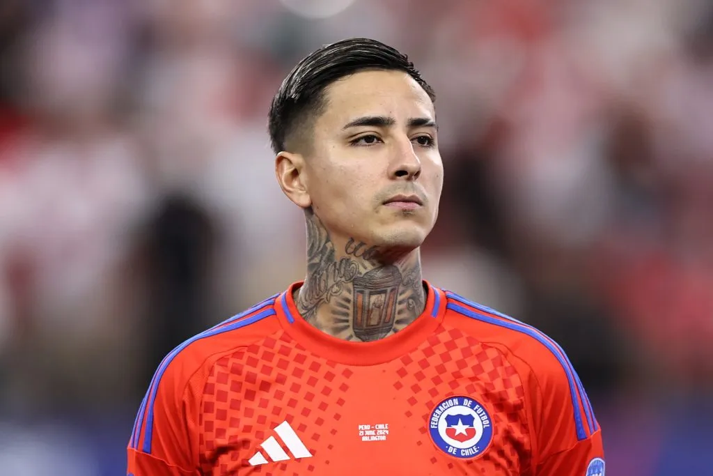Erick Pulgar no jugará vs. Argentina. (Getty Images)