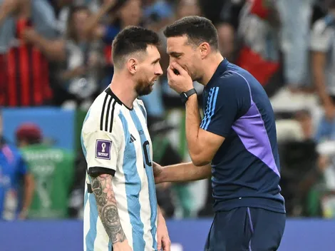Scaloni reveló una charla con Messi y cuándo volvería a ser convocado a la Selección Argentina