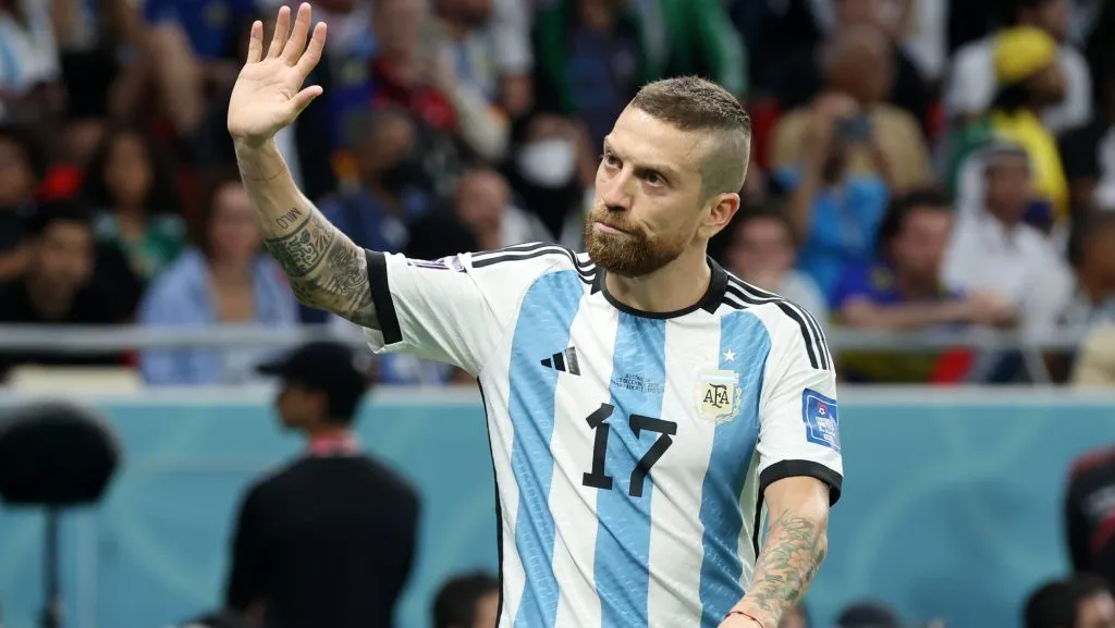 Papu Gómez no volvió a ser llamado en la Selección tras el Mundial, ni siquiera para los festejos.