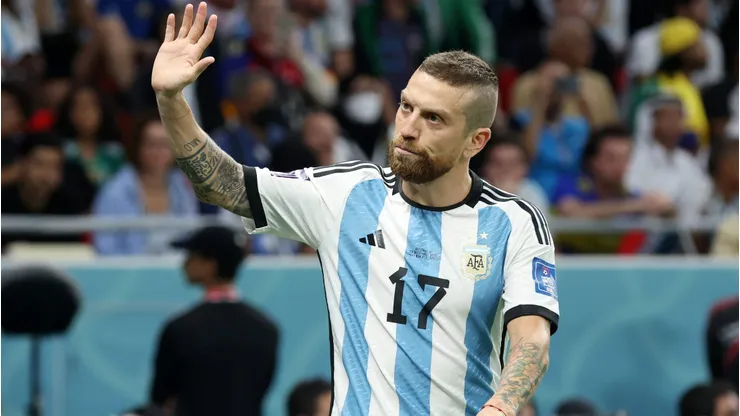 Papu Gómez no volvió a ser llamado en la Selección tras el Mundial, ni siquiera para los festejos.