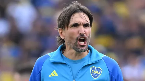 Diego Martínez, el entrenador de Boca.