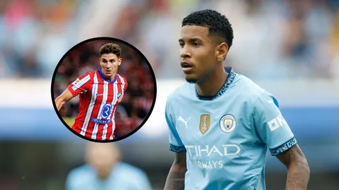 Savinho, reemplazo de Julián Álvarez en Manchester City, se lesionó.