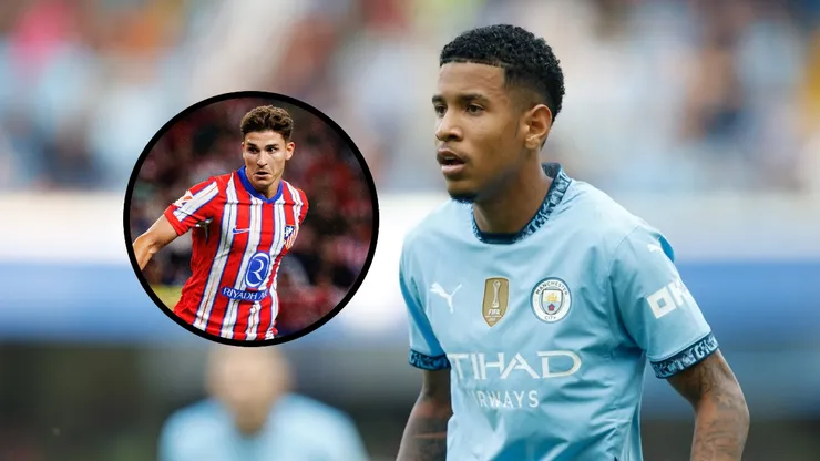 Savinho, reemplazo de Julián Álvarez en Manchester City, se lesionó.