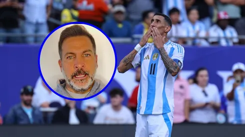 Toti Pasman pide por 11 minutos de Di María ante Chile.
