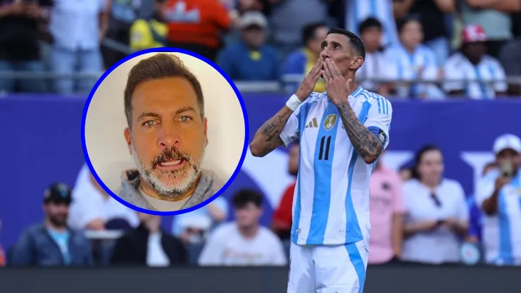 Toti Pasman pide por 11 minutos de Di María ante Chile.