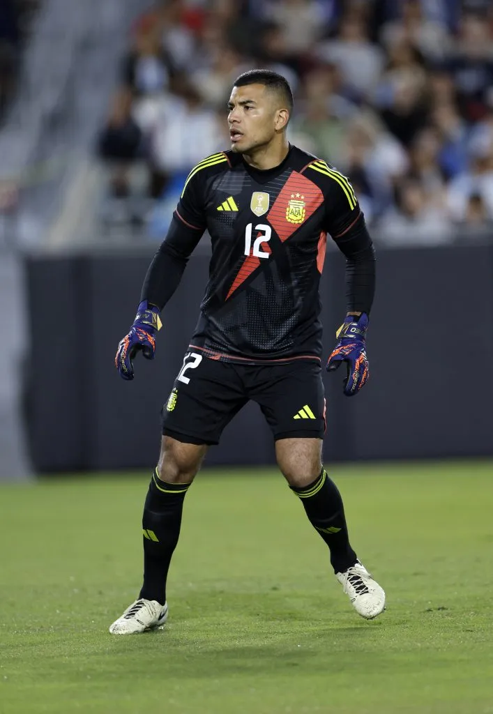 Benítez en la Selección Argentina. (Foto: Getty).