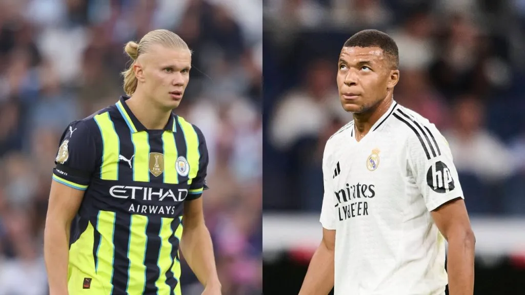 Erling Haaland y Kylian Mbappé tuvieron un gran inicio de temporada (IMAGO / Paul Marriott – IMAGO / Photo Players Images).