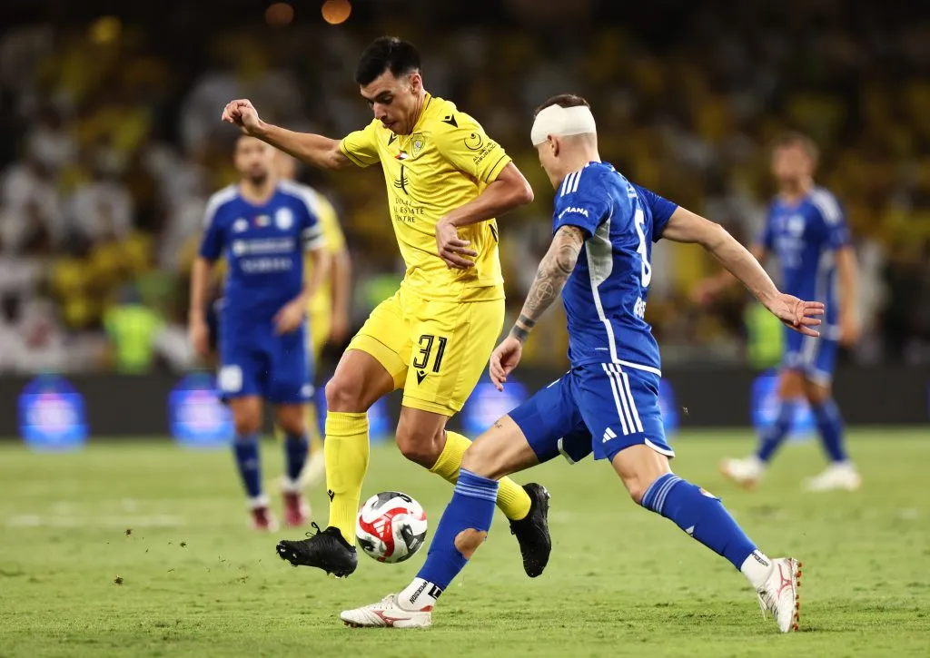 Nicolás Giménez en Al-Wasl (Getty)