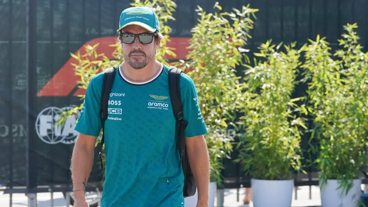 Fernando Alonso, actualmente en Aston Martin.