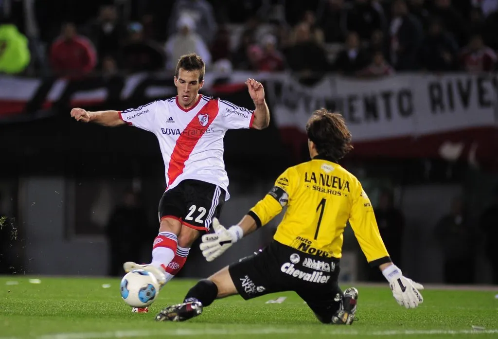 Andrada disputó 20 partidos con la camiseta de River. (Foto: IMAGO).