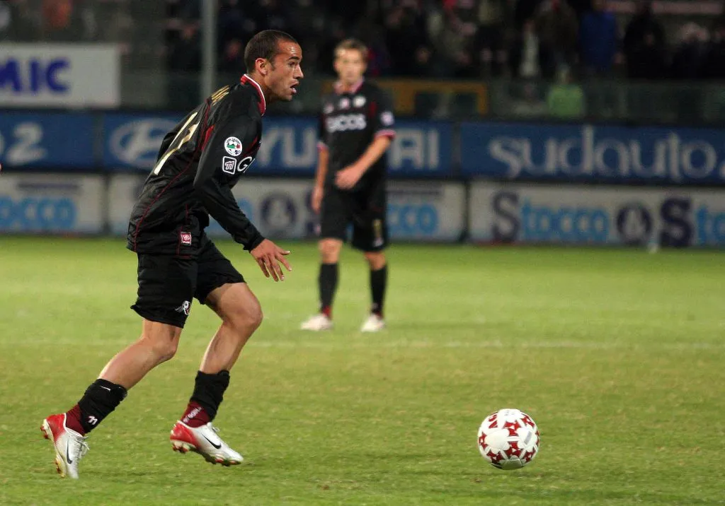 En 2006, Toti vistió la camiseta de la Regina de Italia. (Foto: IMAGO).