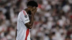 Miguel Borja no juega contra Banfield.