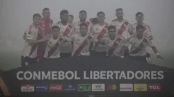 Los once de River que salieron a jugar el partido.