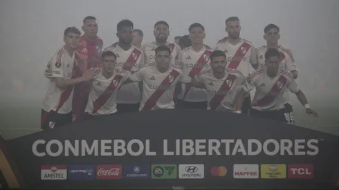 Los once de River que salieron a jugar el partido.
