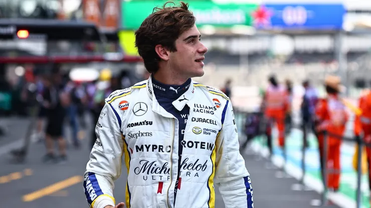 Franco Colapinto durante en GP de México.