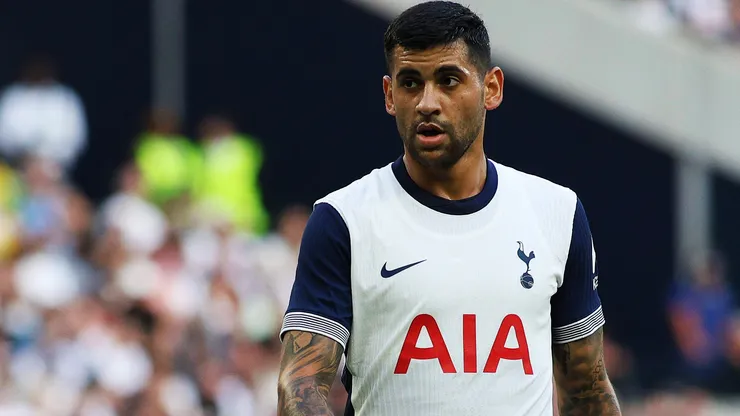 Cristian Romero, defensor del Tottenham.