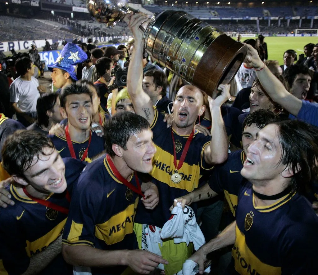 Boselli y su primera Libertadores con Boca. Foto IMAGO.