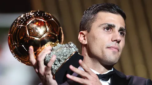 Rodri, ganador del Balón de Oro 2024.