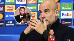 La curiosa comparación de Pep Guardiola para explicar los Balones de Oro que ganaron Messi y Cristiano