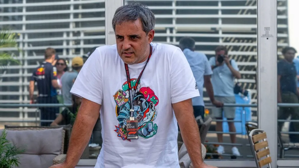 Montoya estuvo en el Autódromo Hermanos Rodríguez durante el GP de México (IMAGO / Beautiful Sports).