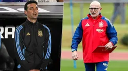 Luis de la Fuente elogió a Lionel Scaloni en medio de la ceremonia del Balón de Oro 2024.