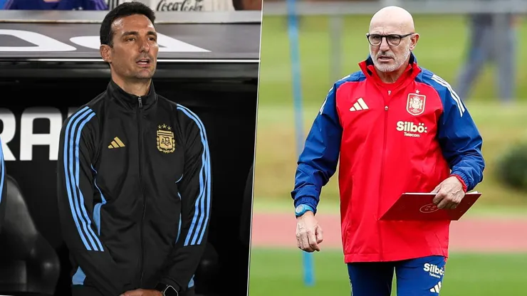 Luis de la Fuente elogió a Lionel Scaloni en medio de la ceremonia del Balón de Oro 2024.