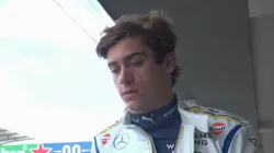 Franco Colapinto, frustrado por no poder avanzar a la Q2.