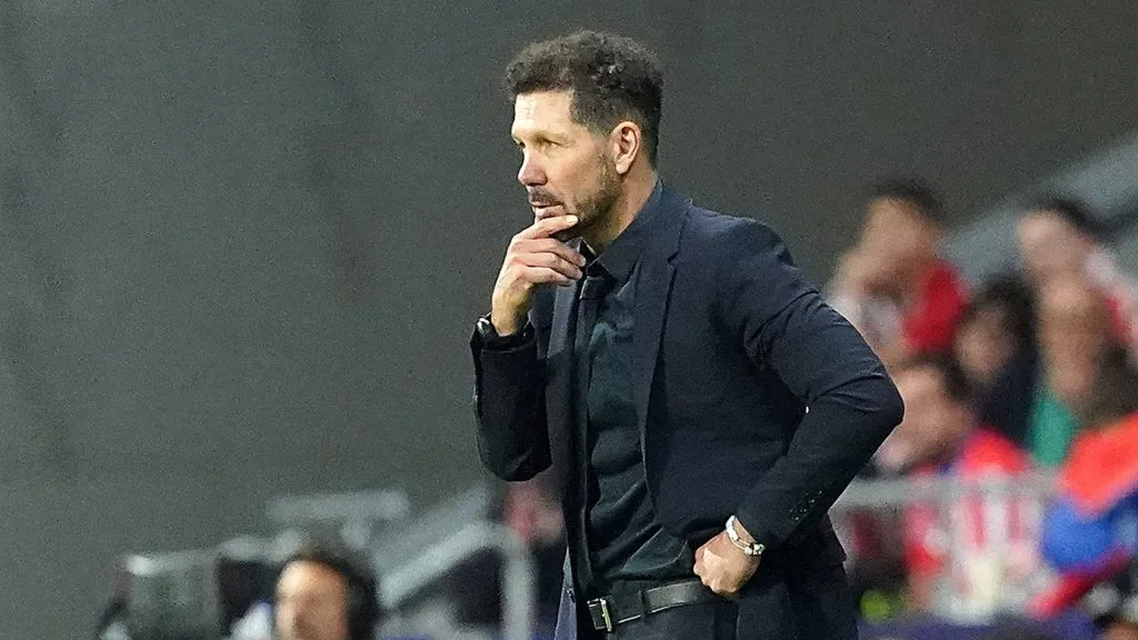 Diego Simeone elogió a Julián Álvarez (IMAGO / ABACAPRESS).
