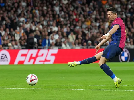 Doblete de Lewandowski y humillación de Barcelona al Real Madrid en el Bernabéu