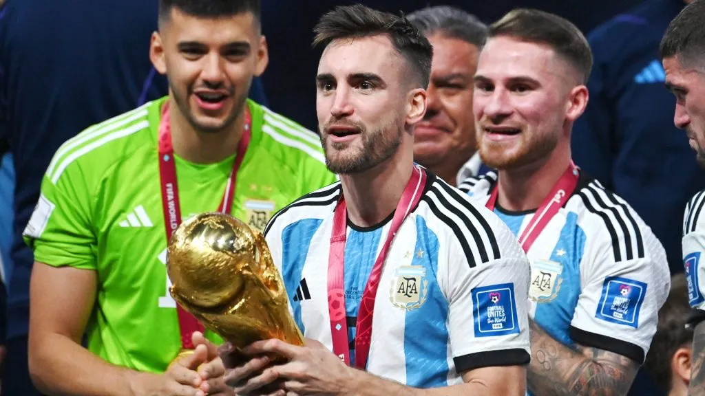 Nicolás Tagliafico, campeón del mundo con la Selección Argentina en Qatar 2022