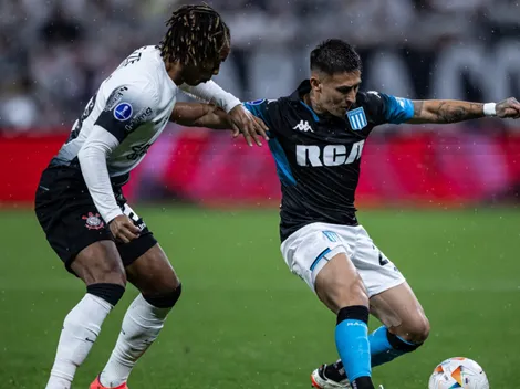 Racing y Corinthians empataron en la primera semifinal de la Copa Sudamericana