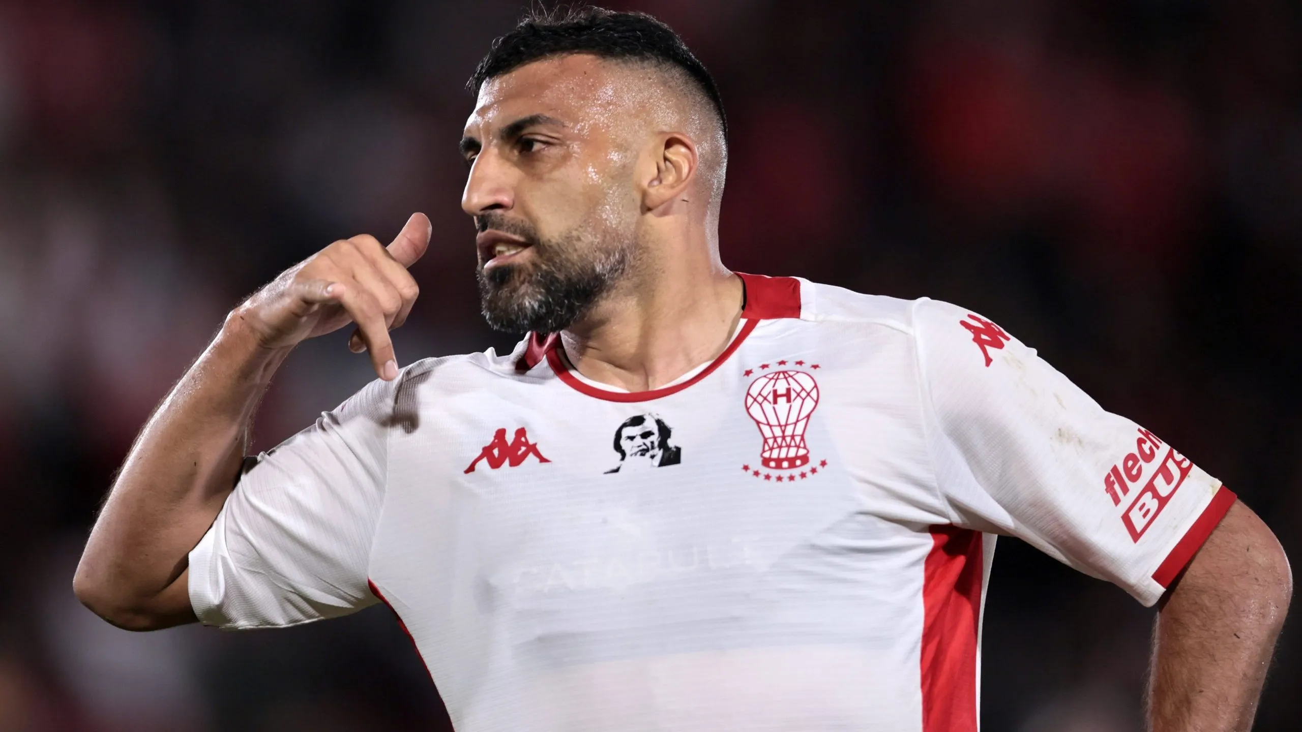 Wanchope, delantero que se irá de Huracán.