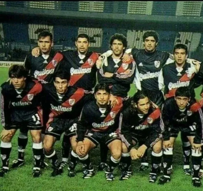 Acosta en un partido ante Racing.