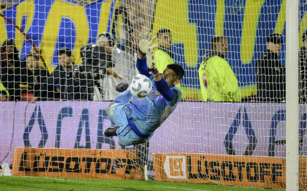Leandro Brey. Boca Juniors vs Gimnasia y Esgrima de La Plata.
