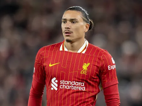 Darwin Núñez, out para un duelo clave del Liverpool por Premier League