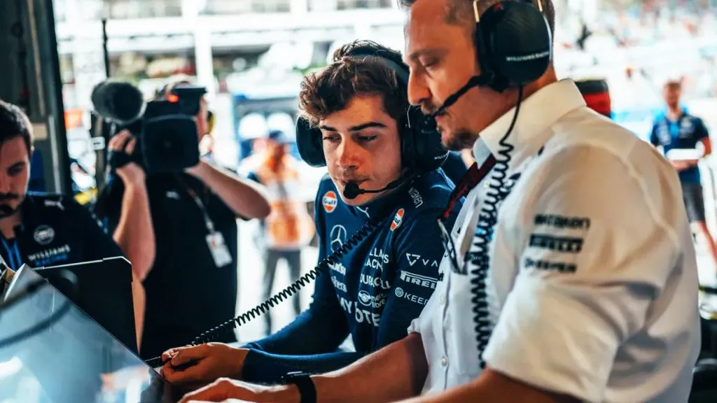 Colapinto ha generado una disyuntiva desde lo deportivo y Williams baraja cuál es su mejor opción.