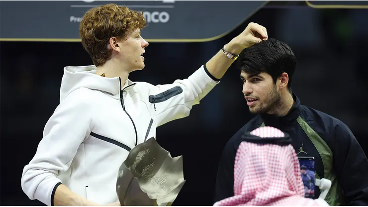 Jannik Sinner y Carlos Alcaraz