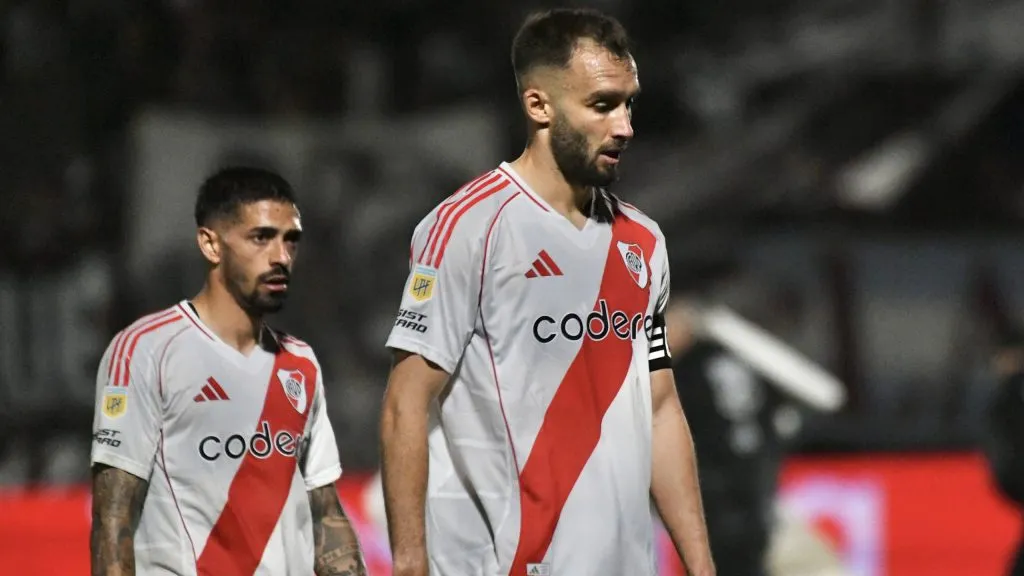 Germán Pezzella no juega contra Banfield.