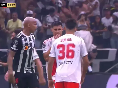 La provocación de Deyverson a Adam Bareiro tras el tercer gol de Atlético Mineiro vs. River por Copa Libertadores