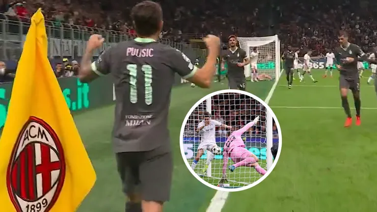 Christian Pulisic y un gol olimpico con Milan