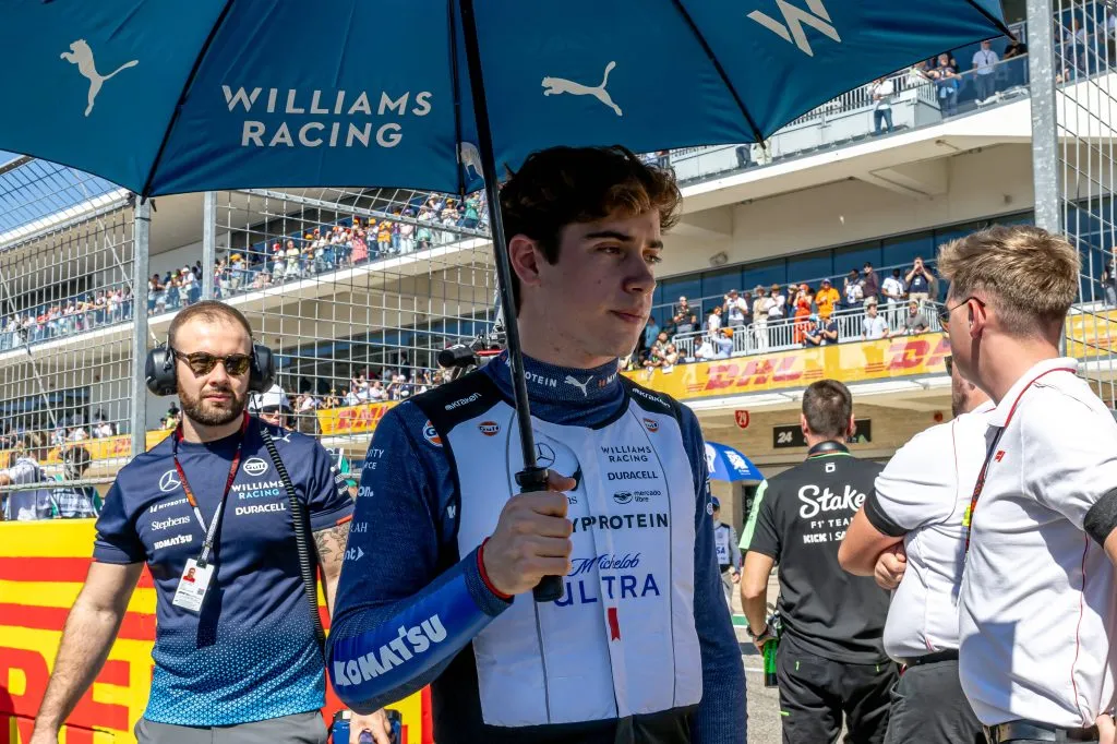 Franco Colapinto, tras haber quedado décimo en Austin. (Foto: IMAGO).