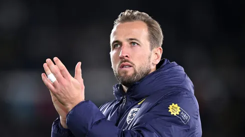 Harry Kane con la Selección de Inglaterra.